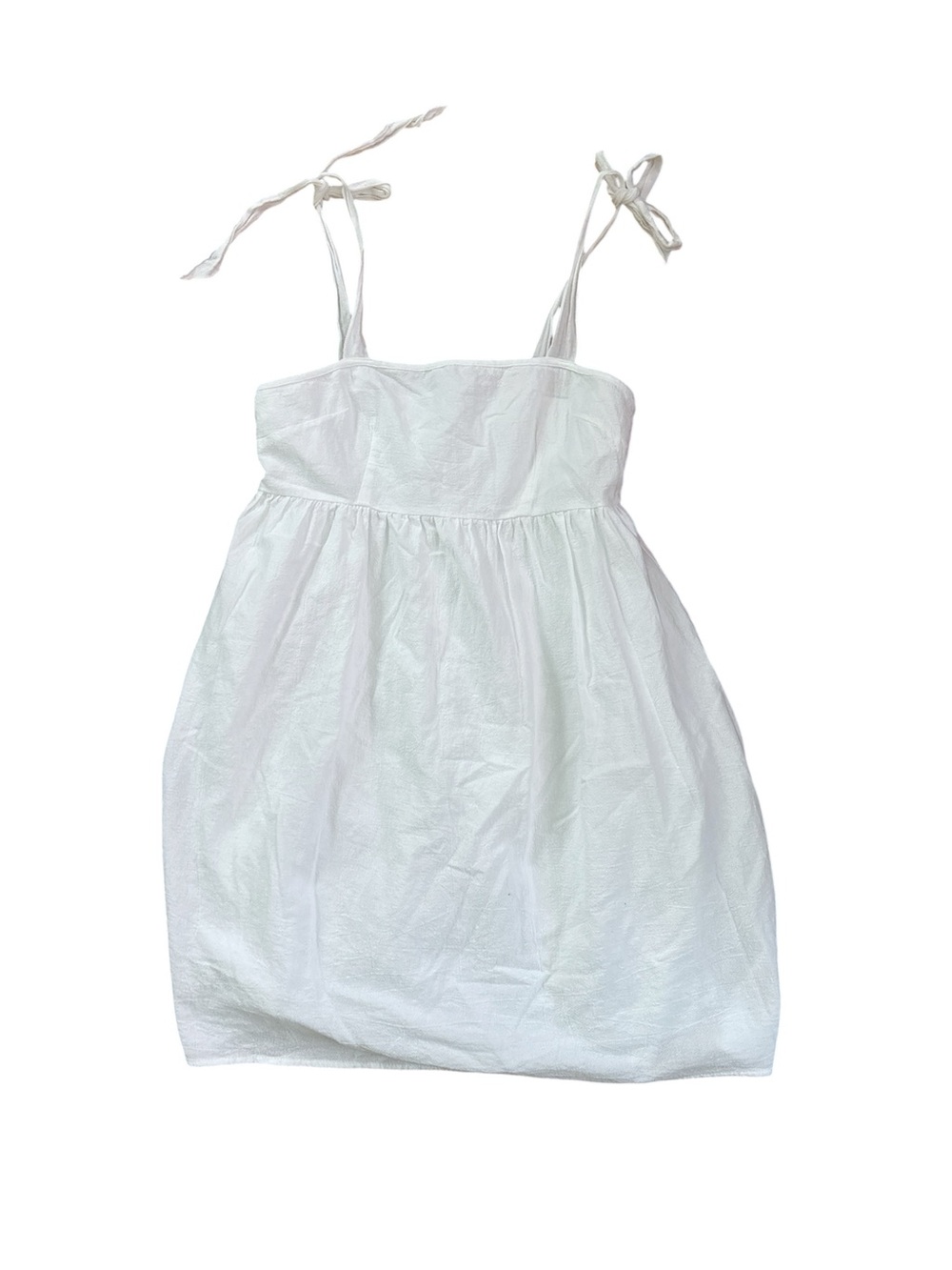 SHEIN White Tie-Shoulder Sundress